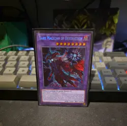 Yugioh Dark Magician Of Destruction Secret Rare MZMU-EN011 1st Edition Near Mint - Image 1