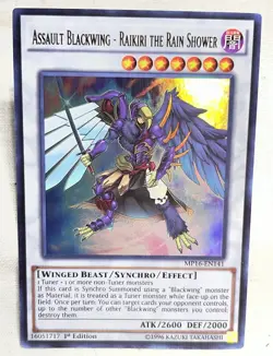 Assault Blackwing - Raikiri the Rain Shower MP16-EN141 2016 Mega-Tins Mega Pack - Image 1