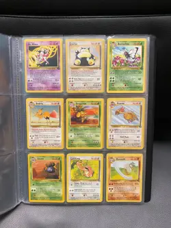 Part Complete Jungle Set Pokemon Cards Collection Bundle No Duplicates 1999 WOTC - Image 1