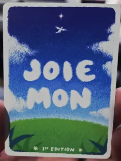 Signed Joie Mon Gengangsta Gengar 1st Edition Full Art Pokemon Fan Art Card - Image 2