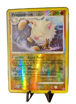 Primeape 27/106 Reverse Holo Great Encounters Pokemon Card Rare (LP) - Image 2