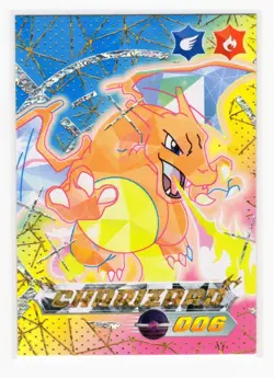CHARIZARD - Cracked Ice Holo * Blue Pokedex Card - Limited Edition Flash Box Hit - Image 1
