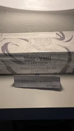 Dragon Ball Super Trading Card Game 2025 Masters Premium Anniversary Box - Image 2