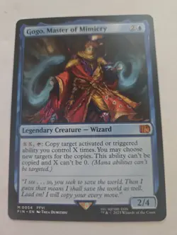 Gogo, Master of Mimicry *Non-Foil* FIN 54 NM - Image 1