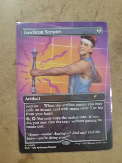 MTG Magic the Gathering Isochron Scepter (regular) An Encyclopedia of Magic NM - Image 1