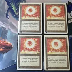 Sol RIng - Revised - MTG - Magic the Gathering - LP - Image 2