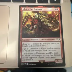 Kharn the Betrayer Universes Beyond: Warhammer 40000 Regular Mtg - Image 1