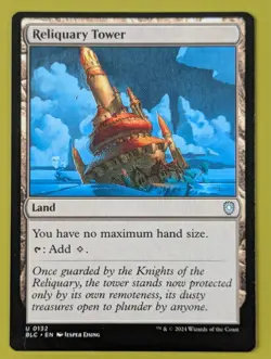 Reliquary Tower x1 Bloomburrow Commander 1x MTG Magic the Gathering - Image 1