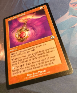 Unstable Amulet (Retro) - Modern Horizons 3 - Uncommon - NM (see pics) MTG - Image 3