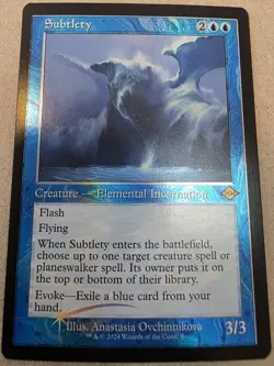Subtlety - Foil (Retro Frame) Modern Horizons 2 Foil - Mtg - Image 1