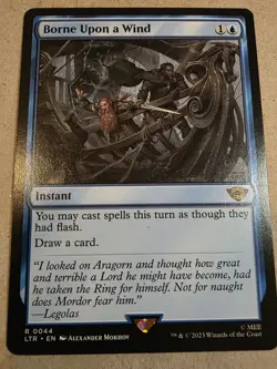 Borne Upon a Wind - Regular - Universes Beyond: the Lord of the Rings - Mtg - Image 1