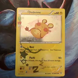 Dedenne Holo RC10/RC32 Pokemon Generations Radiant Collection - Image 1