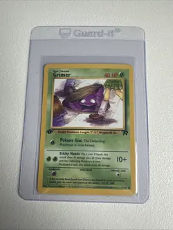 Grimer 57/82 Team Rocket 1st Edition WOTC Vintage Pokemon - Image 1