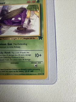 Grimer 57/82 Team Rocket 1st Edition WOTC Vintage Pokemon - Image 5