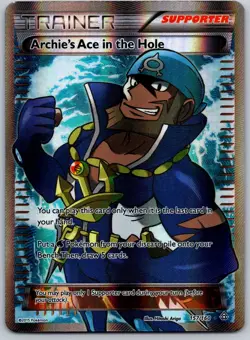 Archie's Ace in the Hole - 157/160 - Full Art Primal Clash Pokemon VLP - Image 1
