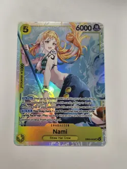 One Piece EB-03 Nami EB03-053 - SR English Heroines Edition - Image 1