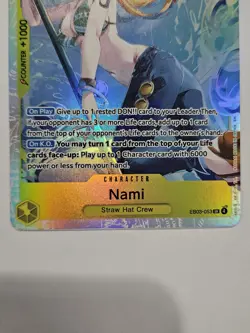 One Piece EB-03 Nami EB03-053 - SR English Heroines Edition - Image 5