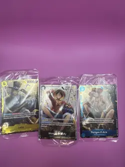 One Piece Tag Three Brother Promo Set of 3 P-073 P-074 P-075 Luffy Ace Sabo - Image 1