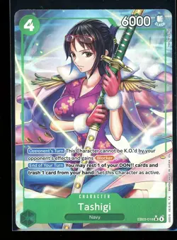 Tashigi One Piece EB03 Heroines Edition Super Rare Alternate Art #018 - Image 1
