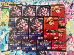 LOT OF 11 - One Piece Booster Pack Bundle - OP-13 / OP-14 | FACTORY SEALED - Image 1