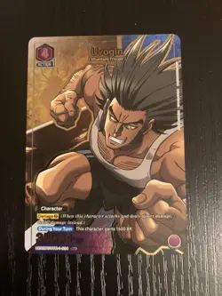 Union Arena Hunter x Hunter Uvogin UE02BT/HTR-1-034 SR One Star Parallel In Hand - Image 1