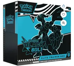 Pokemon Trading Card Games Scarlet & Violet 10.5 Black Bolt Elite Trainer Box - Image 1