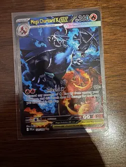 Pokemon TCG Holo Card Lot Mega Charizard X SIR EX 4 Cards English MINT - Image 2