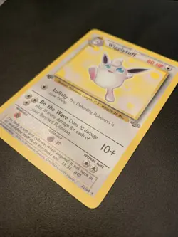 Wigglytuff Pokemon Card 1st Edition Jungle Non-Holo 32/64 - Image 3