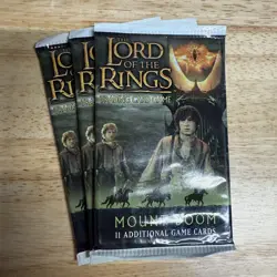 Lord of The Rings Trading Card Game 3x Booster Pack Mount Doom LOTR - Image 1