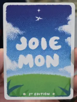 Signed Joie Mon Zarchar Charizard 1st Edition Full Art Pokemon Fan Art Card - Image 2