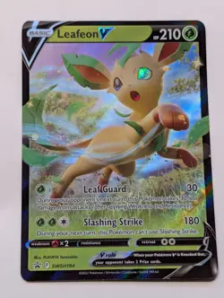 Leafeon V SWSH194 SWSH: Sword & Shield Promo Cards Holo English NM - Image 1