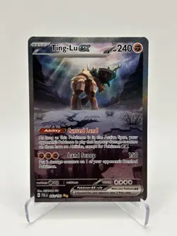 Pokemon TCG Ting-Lu EX Scarlet & Violet Paldea Evolved Card 263/193 - Image 1