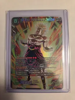Dragon Ball Super Card Game SS Broly, Indiscriminate Destroyer BT29-017 SR NM - Image 1