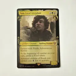 Sam, Loyal Attendant (Showcase Scrolls) Commander: the Lord of the Rings: Tales - Image 1