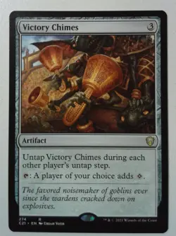 Victory Chimes *Rare* Magic MtG x1 Commander 2021 - Image 1