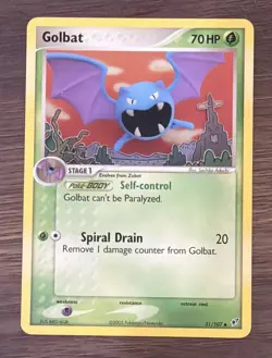 Pokemon - Golbat - 31/107 - Uncommon - EX Deoxys - NM - Image 1