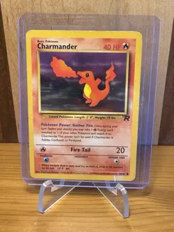 Pokemon Charmander Team Rocket 1st Edition 50/82 Basic 40 HP Common - Image 2