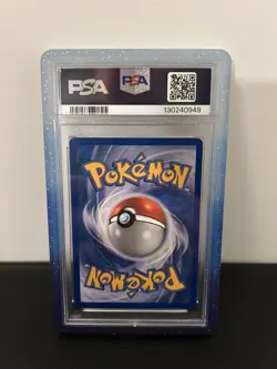 2010 POKEMON HEARTGOLD & SOULSILVER #114 LUGIA LEGEND-HOLO PSA 7 - Image 2