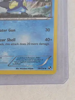 Pokemon TCG Dewott 29/114 Black & White Set Reverse Holo LP - Image 3
