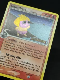 Pokemon Smoochum (Delta Species) 64/101 Dragon Frontiers Reverse Holo - Image 2