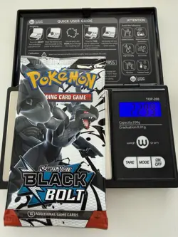 Heavy 22.99! Pokemon TCG SV 10.5 Black Bolt Booster Pack Sealed! Demi-God PackU! - Image 1