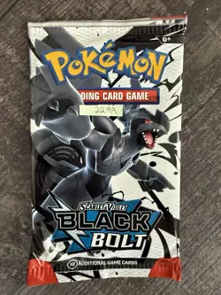 Heavy 22.99! Pokemon TCG SV 10.5 Black Bolt Booster Pack Sealed! Demi-God PackU! - Image 4