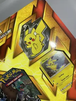 Pokemon TCG Pikachu Sidekick Collection Box- Keychain Promo Burning Shadows 820650803352 - Image 2