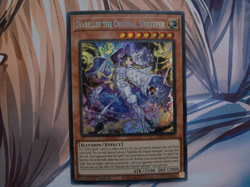 Yugioh Diabellze the Original Sinkeeper LEDE-EN012 Secret Rare 1st Near Mint - Image 2