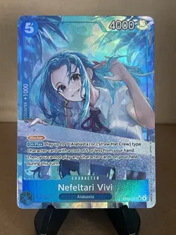 One Piece Nefeltari Vivi EB03-024 Alt Art Heroines Edition English - Image 1