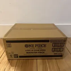 OP-11 One Piece A Fist Of Divine Speed OP11 Booster Box Case English - Image 1