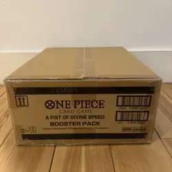 OP-11 One Piece A Fist Of Divine Speed OP11 Booster Box Case English - Image 2
