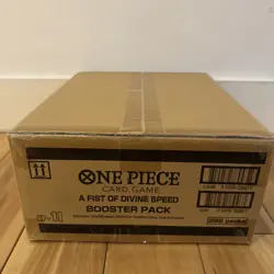 OP-11 One Piece A Fist Of Divine Speed OP11 Booster Box Case English - Image 4
