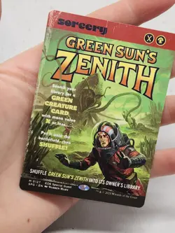 Magic the Gathering Sorcery Green Sun’s Zenith M 0127 - Image 2