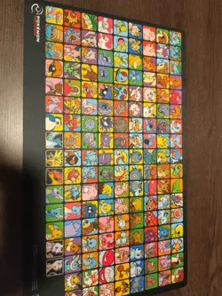 Authentic Pokemon Professor Program Gen 1 Playmat Kanto — NEW DESIGN! - Image 1